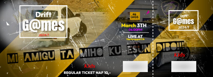Concert event ticket design (1) | PosterMyWall