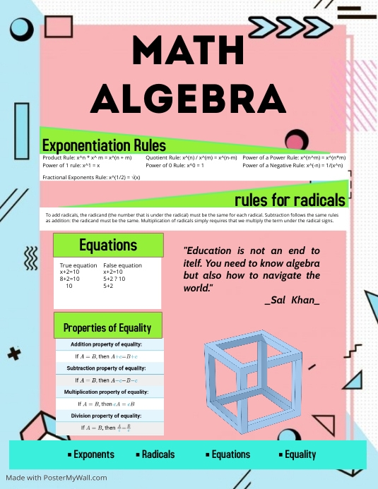 Copy of Math Tutoring Promo flyer ad | PosterMyWall