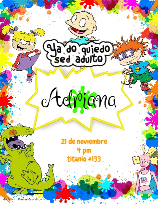 Copy of Copia de Rugrats Flyer | PosterMyWall