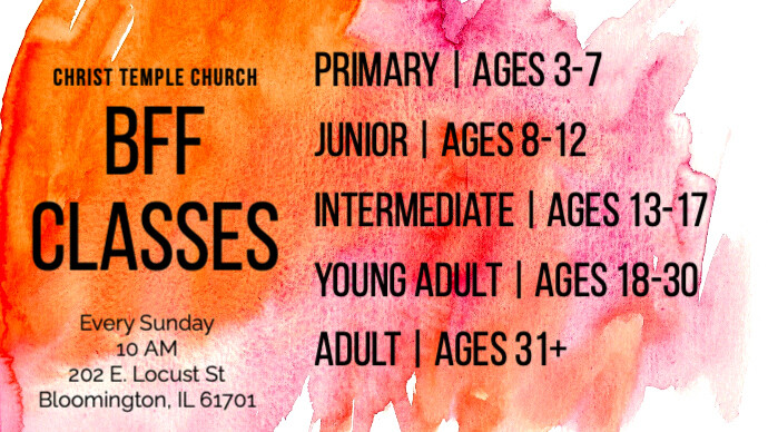 BFF Classes | PosterMyWall