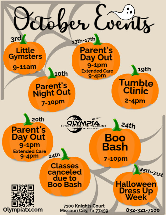October Events PosterMyWall