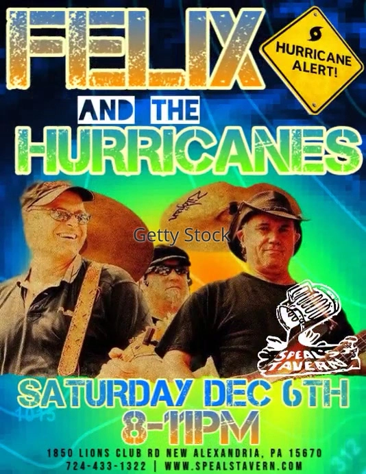 Felix & The Hurricanes Live