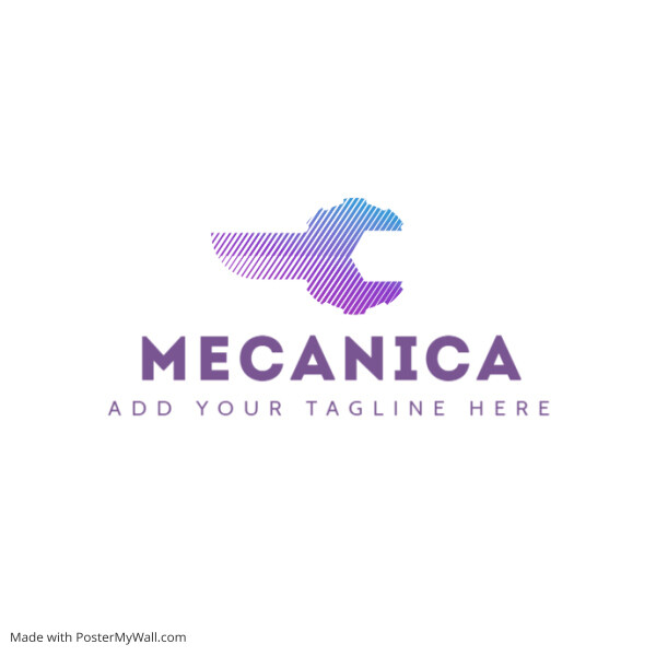 generic mechanic icon logo template design