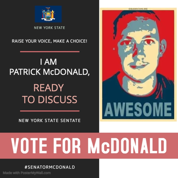 Copy of Copy of Blue Student Council Election Campaign Instagram Image ...
