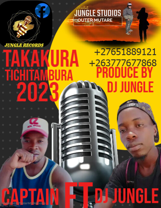 Live Broadcast Flyer PosterMyWall