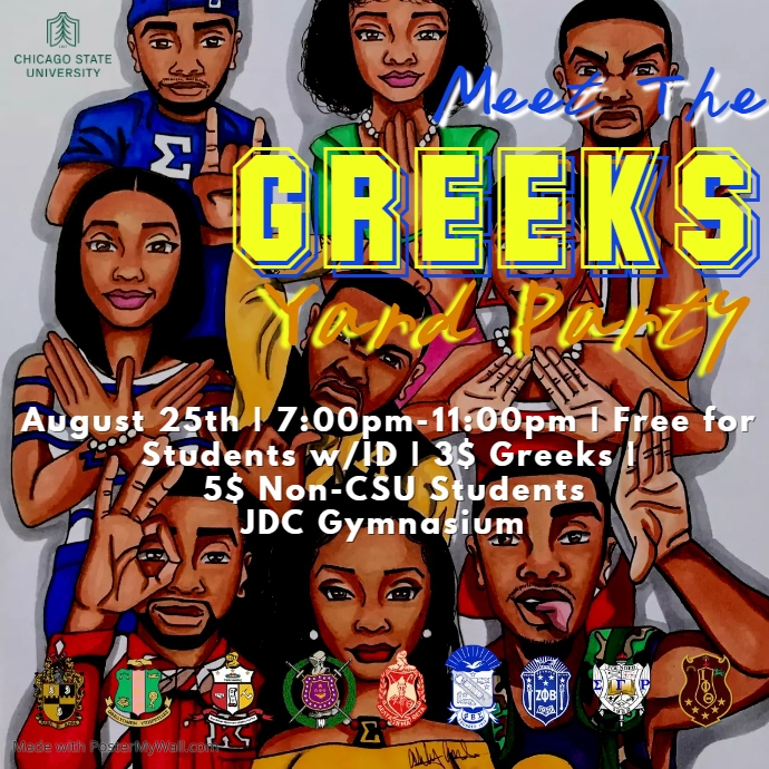 GREEK COLLEGE DAY | PosterMyWall