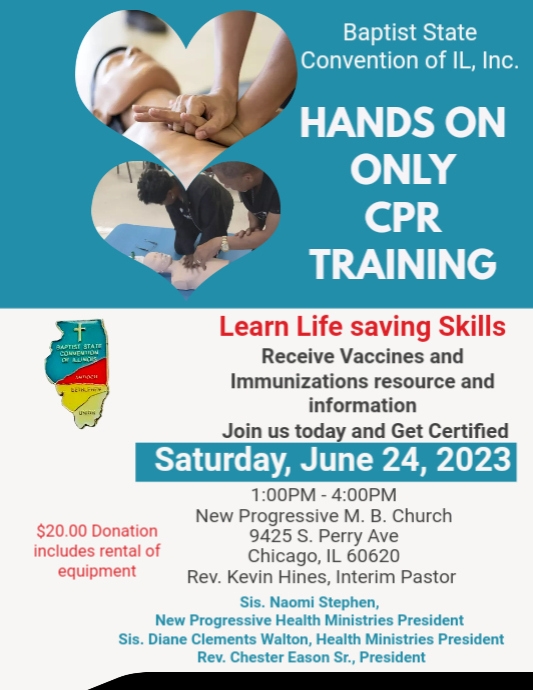 CPR & First Aid Training Center Flyer | PosterMyWall