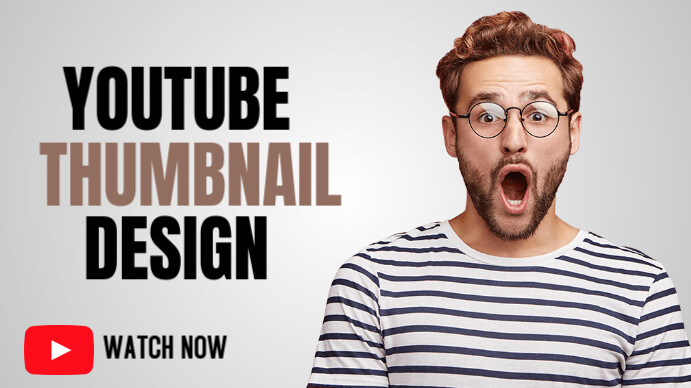 A New Design YouTube Thumbnail template