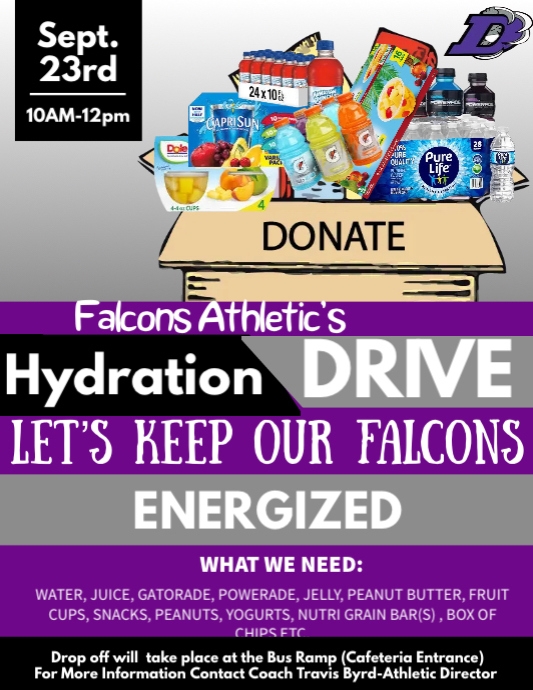 Water,Gatorade,Fruit Cups, Powerade’s, Body Armor , Peanut Butter