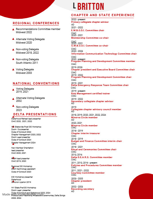 LBritton Delta Resume pg 2 PosterMyWall - 2fdad0e3cb37ca5a7bf732be574830a2 Screen