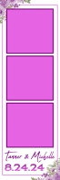 2x6 Wedding Photo Frame Photo Booth Template Banner 2' × 6'