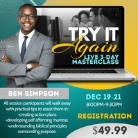 Masterclass Template | PosterMyWall