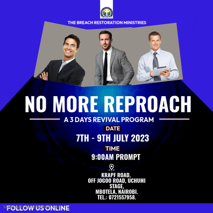 3 days program Template | PosterMyWall