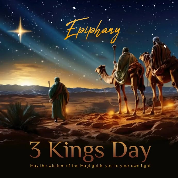 Kings Designer 3 kings Template | PosterMyWall