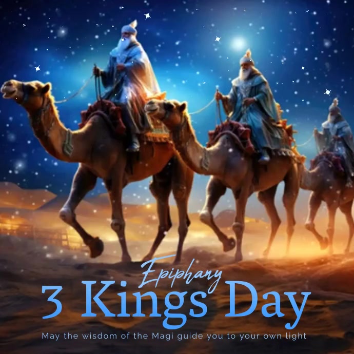 3 Kings Display Example 3 kings Template | PosterMyWall