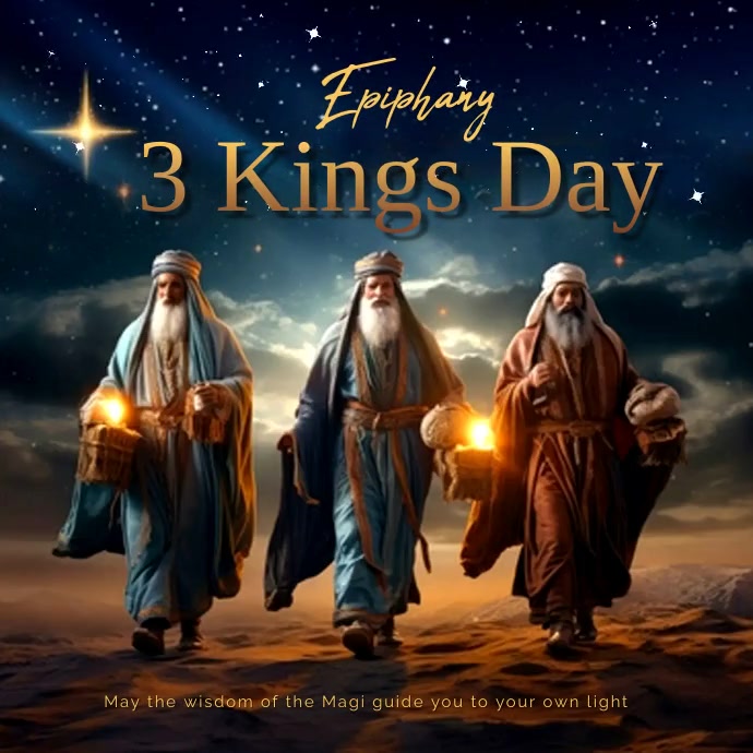 3 Kings Template PosterMyWall
