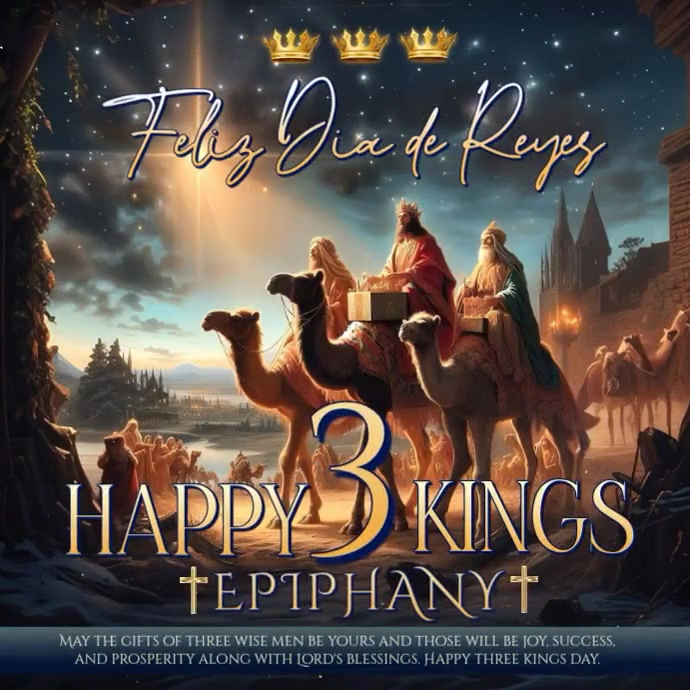 3 kings Template | PosterMyWall