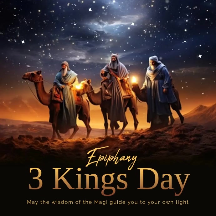 Kings Designer 3 kings Template | PosterMyWall