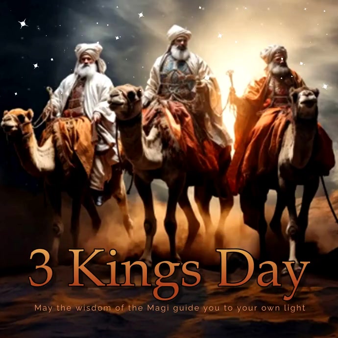 3 Kings Display Example 3 kings Template | PosterMyWall