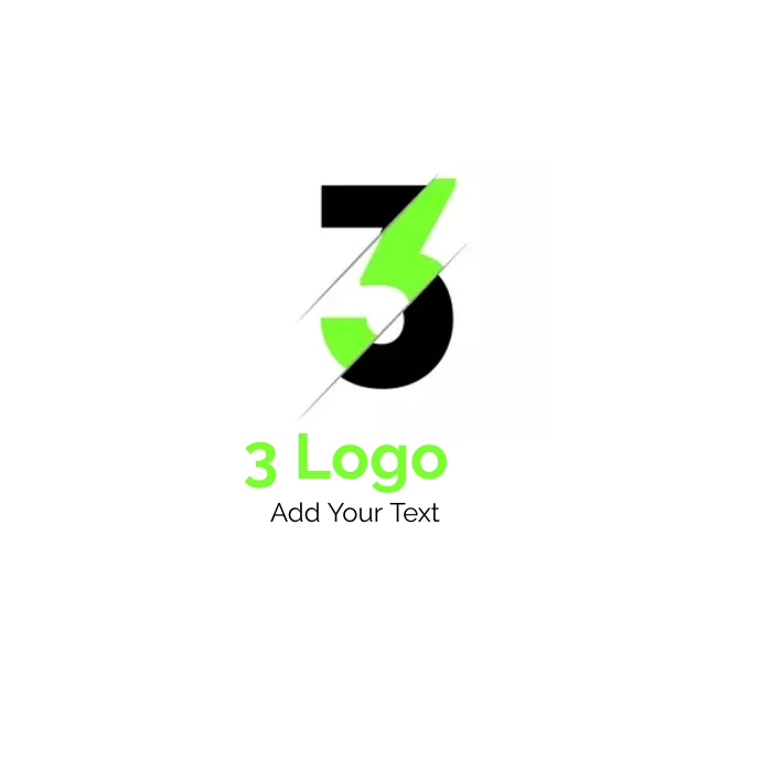 3 Logo Template | PosterMyWall