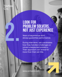 Purple Hiring Tips Instagram Portrait Template - Page 3