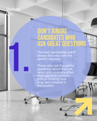 Purple Hiring Tips Instagram Portrait Template - Page 2
