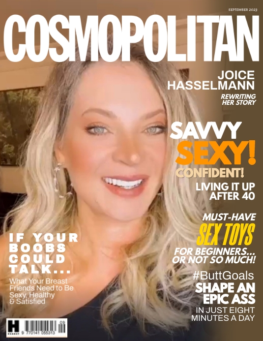 Plantilla de 300823 Cosmopolitan magazine cover | PosterMyWall