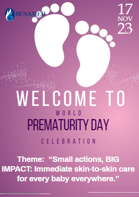 World Prematurity Day Post Template | PosterMyWall