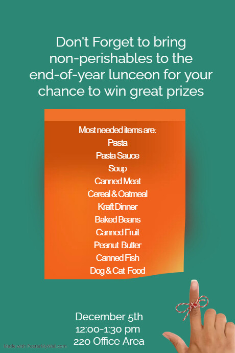 National I Forgot Day Poster template