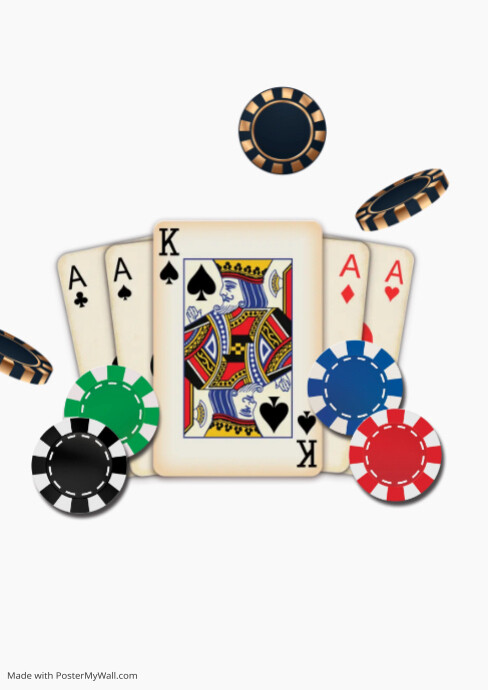 cards game A4 template