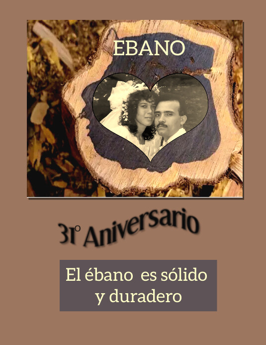 31 aniversario Template PosterMyWall