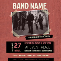Create Band Flyers Free Flyer Maker Postermywall