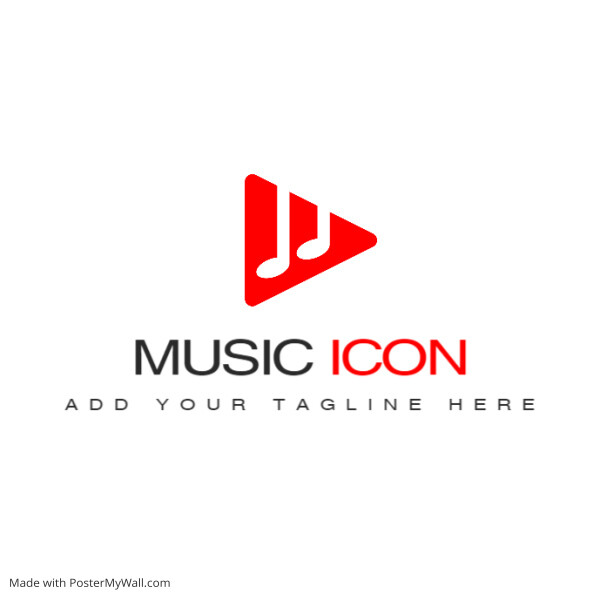 red and grey colors logo template design