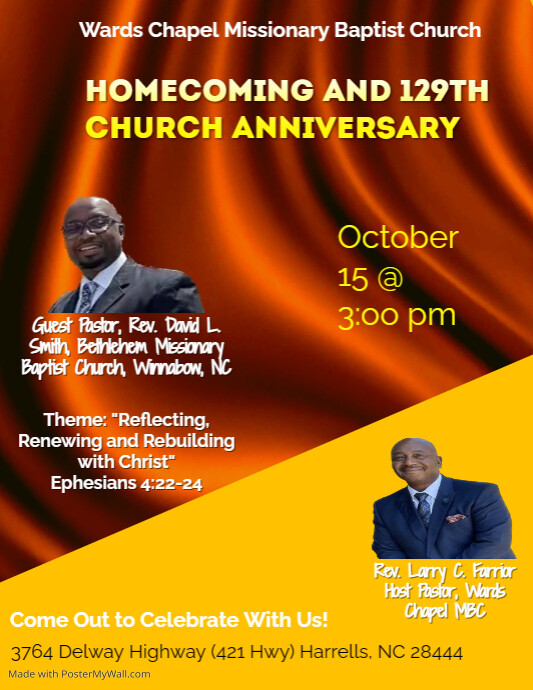 Homecoming Template Flyer (US Letter)