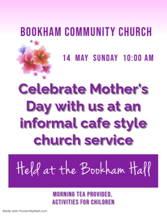 Mother's Day Church Flyer template | PosterMyWall