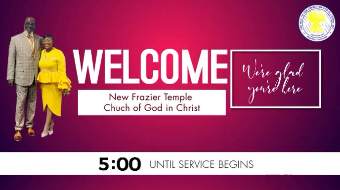 Copy of WELCOME TIMER | PosterMyWall