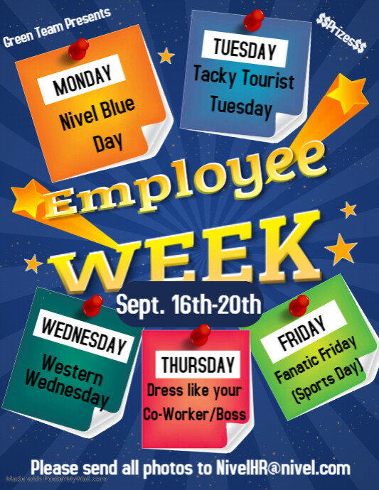 Copy of Copy of Spirit Week | PosterMyWall
