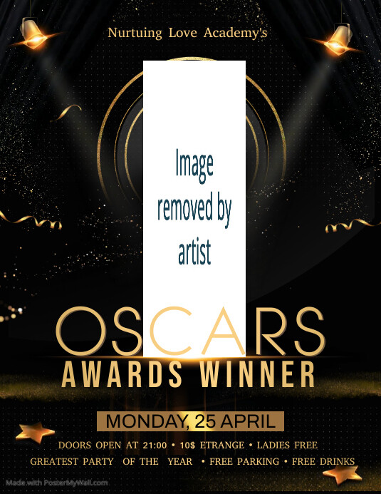 Oscars Awards Flyer | PosterMyWall