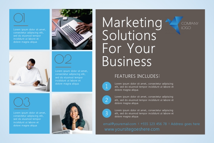 20 Advertising Postcard Templates Free Sample Example