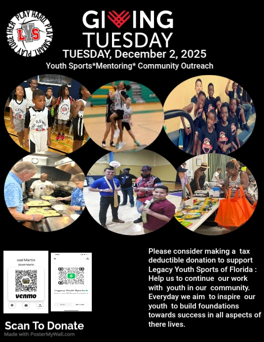 Giving Tuesday Instagram Poster Template Flyer (US Letter)