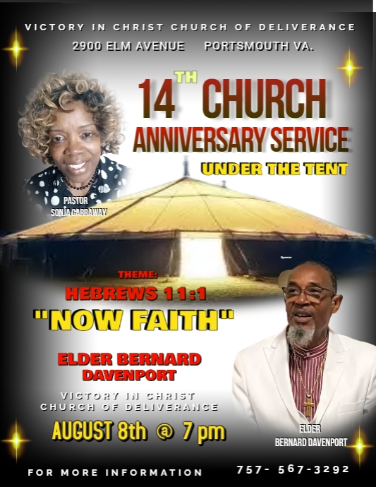 TENT REVIVAL FLYER PosterMyWall