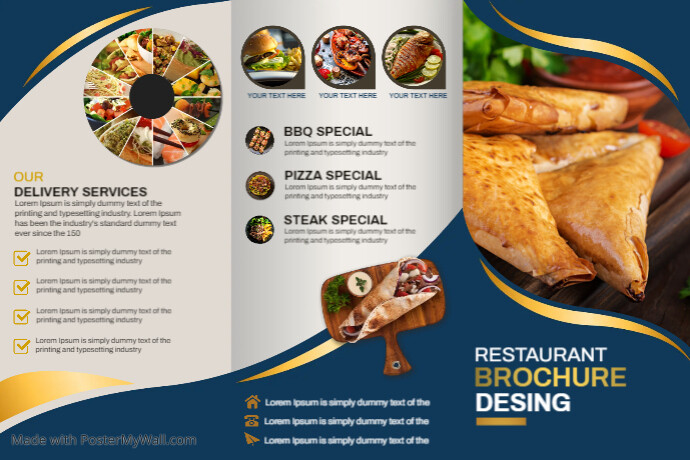 Restaurant brochure