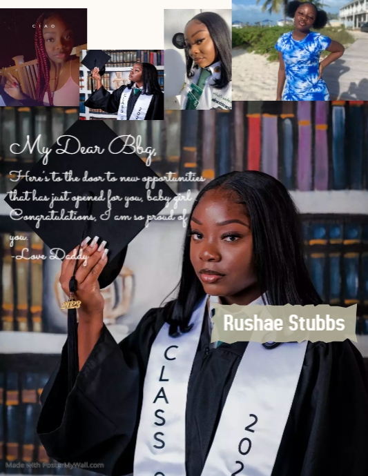 Rushae Yearbook Collage Template | PosterMyWall
