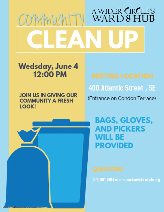 Community Clean Up | PosterMyWall