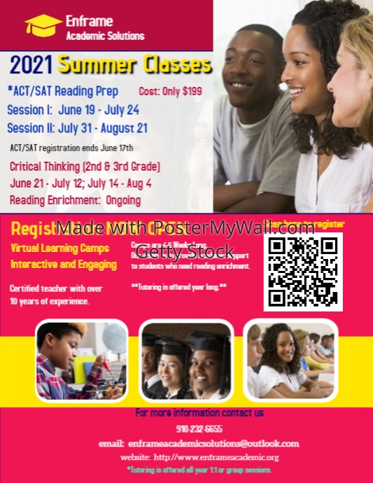 Copy of Summer Events Enframe | PosterMyWall