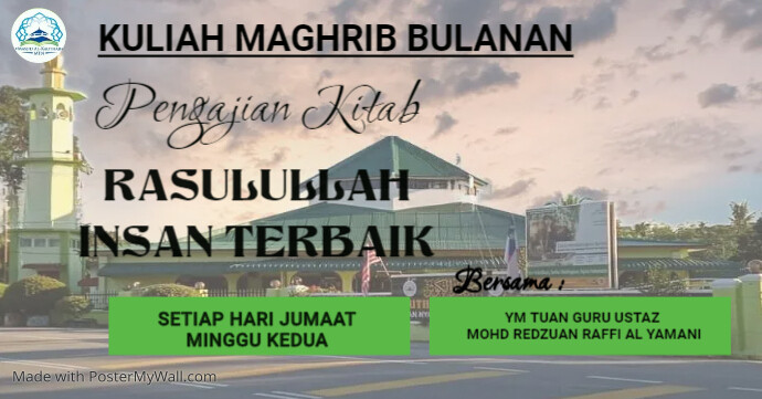 Copy of Islamic speaker event ad (3) | PosterMyWall