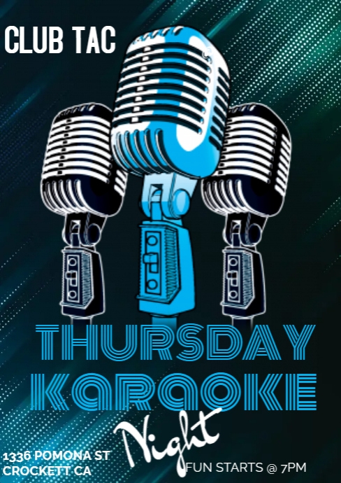 Karaoke | PosterMyWall