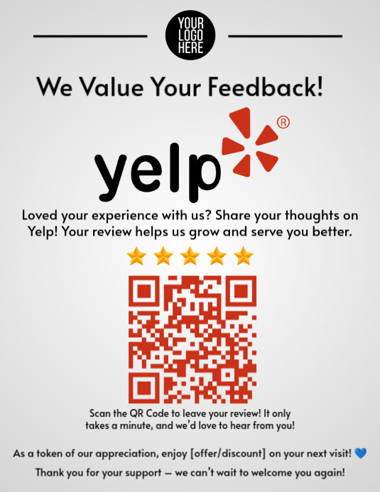 google review scan (1) Template | PosterMyWall