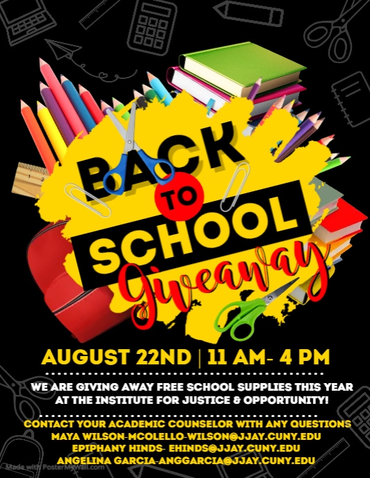 Copy of Back To School | PosterMyWall