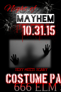 330 Scary Customizable Design Templates Postermywall